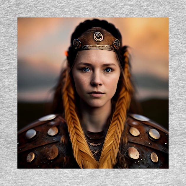 Viking Shield Maiden by Grassroots Green